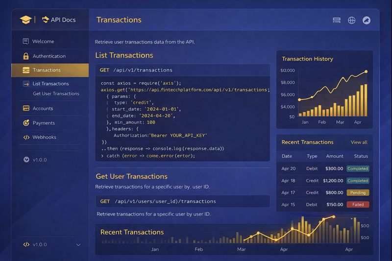 FinTech API Platform